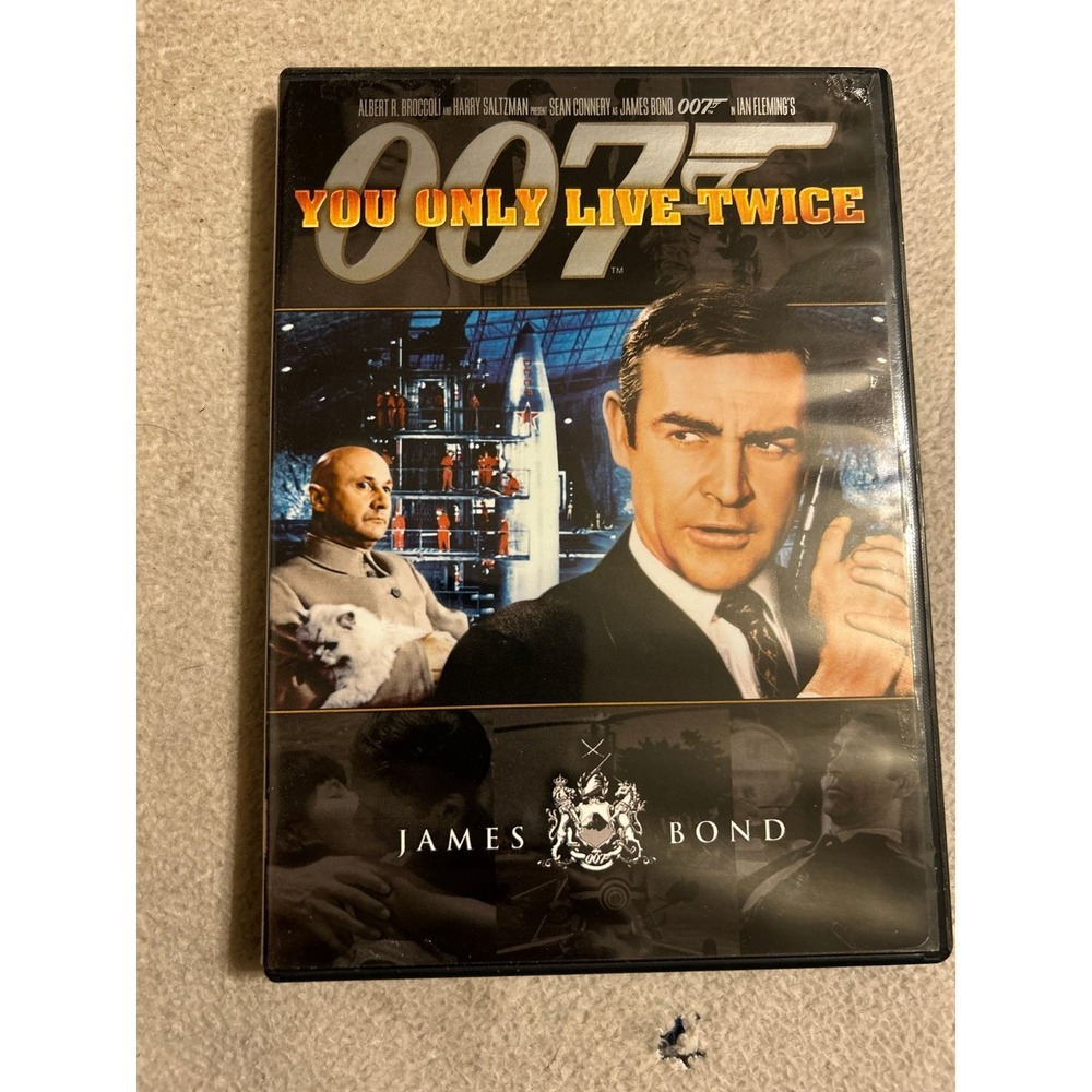 You Only Live Twice DVD 1967 Sean Connery James Bond Widescreen Special Features